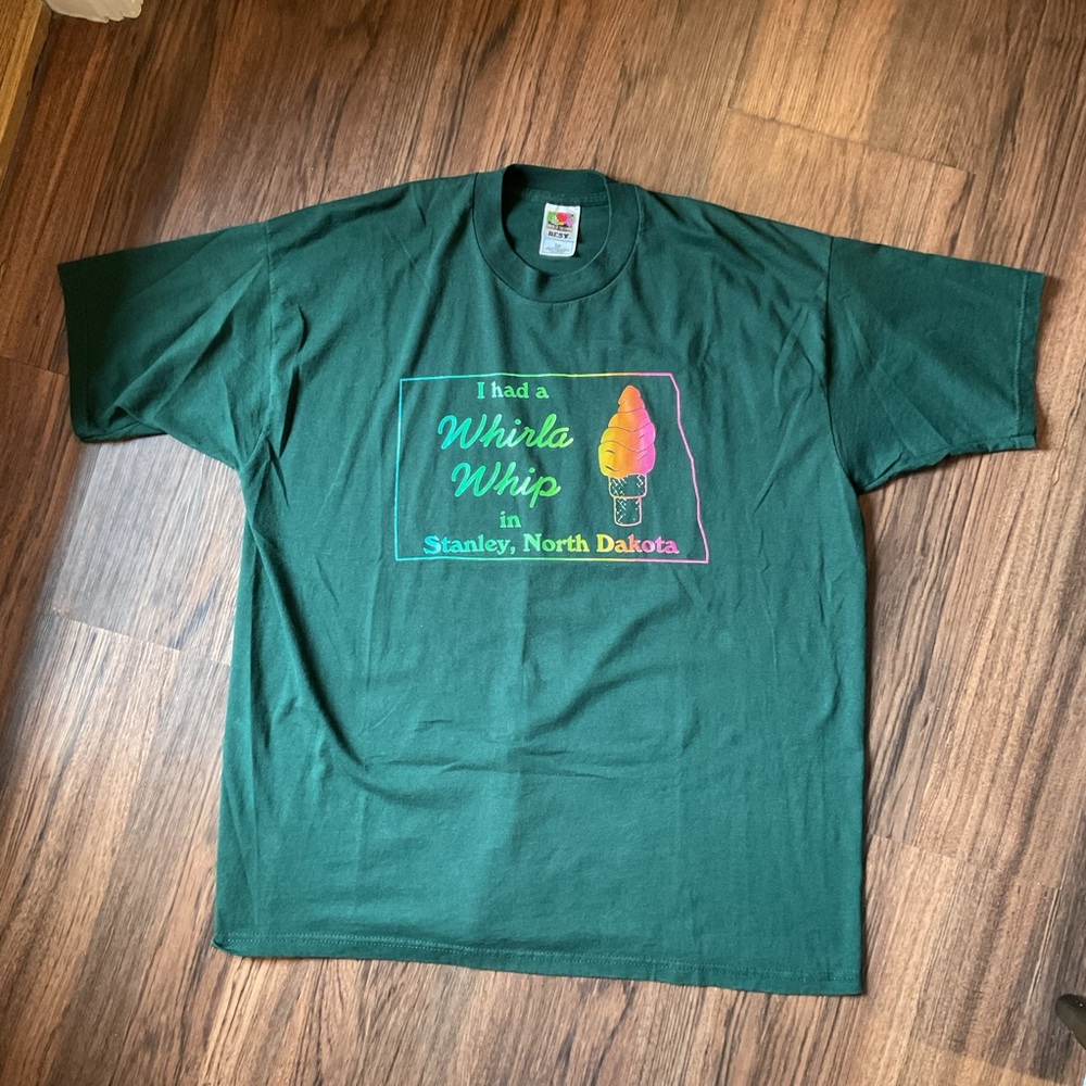 XXL Stanley, North Dakota Whirla Whip VTG short sleeve tshirt